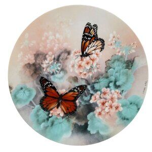 Vintage Lena Liu Monarch Butterfly On Gossamer Wings First Issue 1988 #17683D